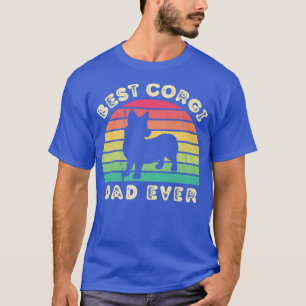 Bester Corgi Vater je für Männer Vatertag57 T-Shirt