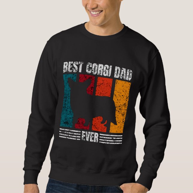 Bester Corgi-Vater je gestört Sweatshirt (Vorderseite)