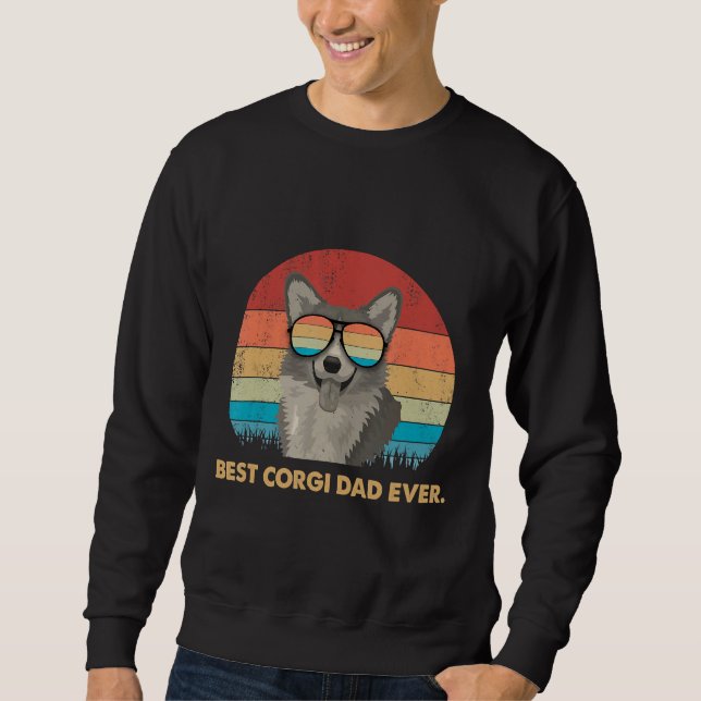 Bester Corgi-Vater je Sweatshirt (Vorderseite)