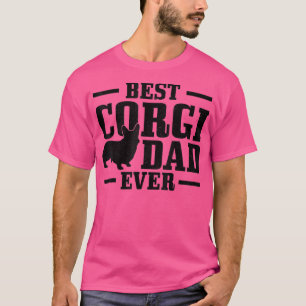 Bester Corgi-Vater überhaupt Lustiger Hundebesitze T-Shirt