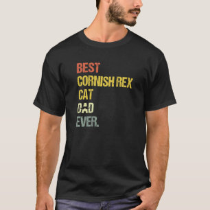 Bester Cornish Rex Kater Vater T-Shirt
