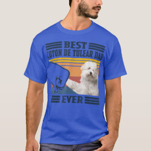 Bester Coton De Tulear Vater je Shirt Vintager Vat