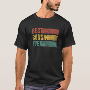 Bester Cousin Ever Funny Familie Geburtstag Vintag T-Shirt