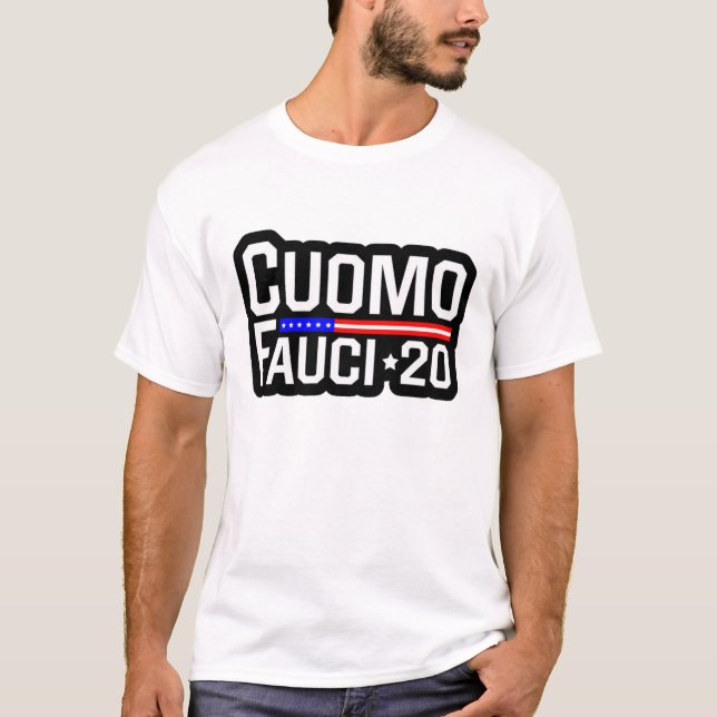 Bester Cuomo für den T - Shirt Cuomo Fauci (Vorderseite)