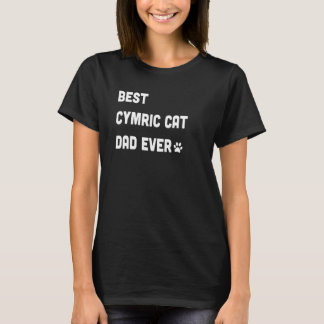 Bester Cymric-Katzendaddy für Männer Katze 1 T-Shirt
