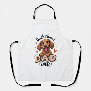 Bester Dachshund-Vater Aller Zeiten T-Shirt Schürze