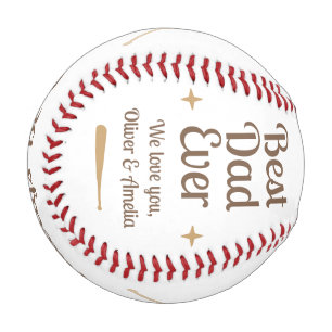 Bester Dad Ever MVP Andenken-Geschenk Baseball