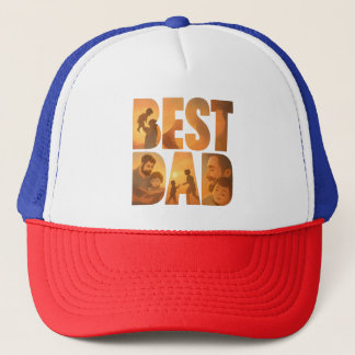 Bester Dad Ever Retro Trucker Hut Truckerkappe