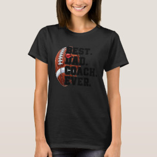 Bester Dad Footballtrainer aller Zeiten zum Vatert T-Shirt
