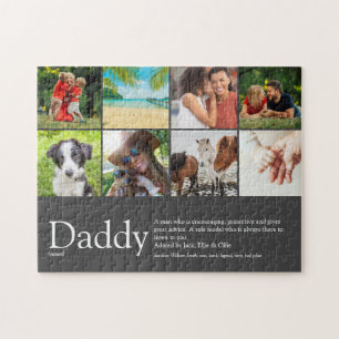Bester Daddy Vater Vater Definition 6 Foto Spaß Gr Puzzle