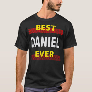Bester Daniel je Friends Name Buddy Nickname Perso T-Shirt