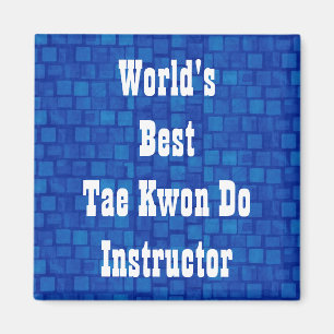 Bester das Taekwondo-Lehrer der Welt Magnet