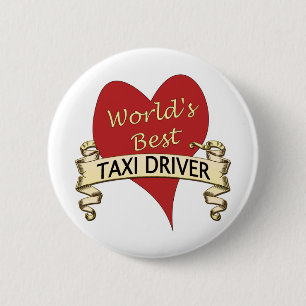 Bester das Taxi-Fahrer der Welt Button