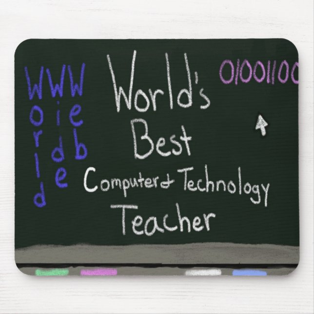 Bester der Computer-Lehrer Mousepad der Welt (Vorne)