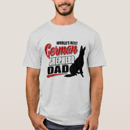 Bester der Schäferhund-Vater der Welt T-Shirt