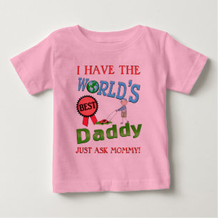 Bester der Vatertags-Baby-T - Shirt Vater-