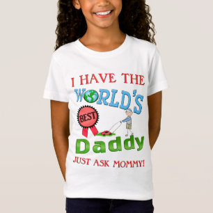 Bester der Vatertags-T - Shirt Vater-, damit
