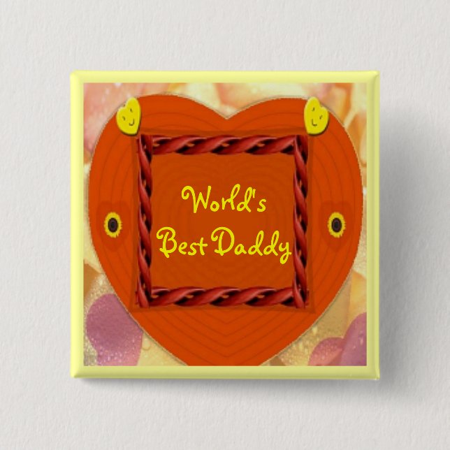 Bester der Vati-Knopf der Welt Button (Vorderseite)