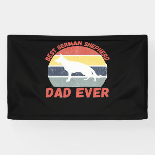 Bester deutscher Schäferhund-Vater aller Zeiten Zi Banner