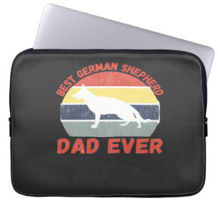 Bester deutscher Schäferhund-Vater aller Zeiten Zi Laptopschutzhülle