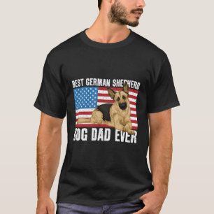 Bester deutscher Schäferhund-Vater je T-Shirt