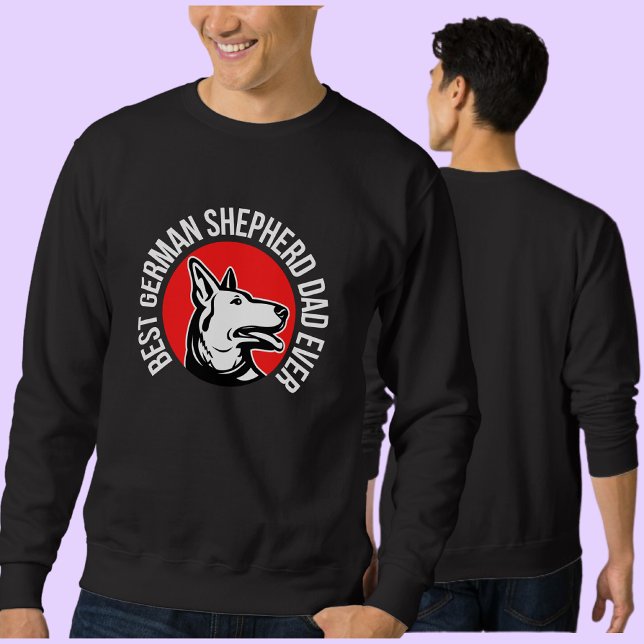 Bester deutscher Shepherd-Vater je Sweatshirt (Von Creator hochgeladen)