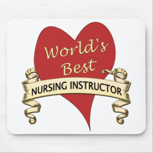 Bester die Krankenpflege-Lehrer der Welt Mousepad
