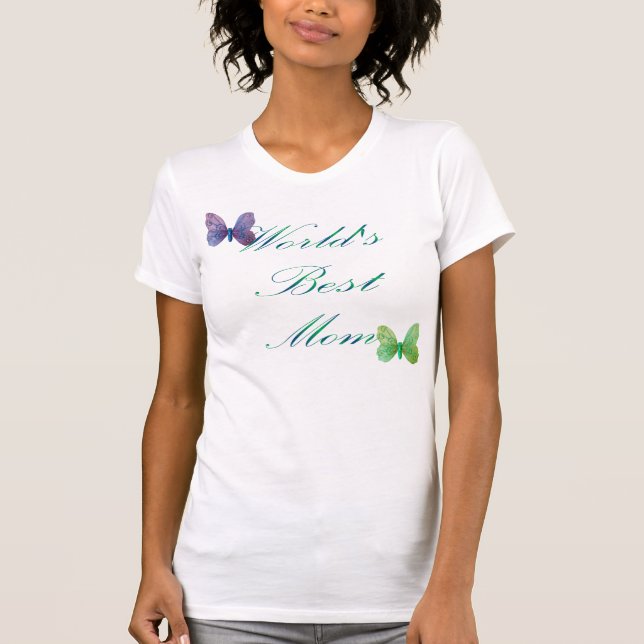 Bester die Mama-T - Shirt der Welt (Vorderseite)