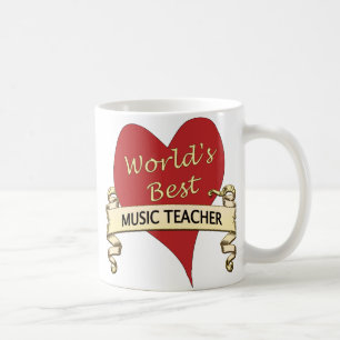 Bester die Musik-Lehrer der Welt Kaffeetasse