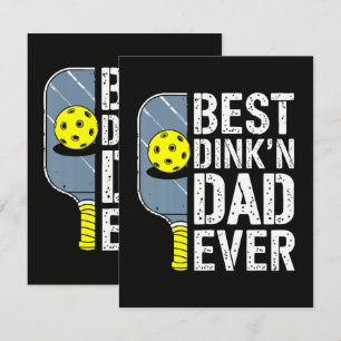 Bester Dink'N Dad Ever Pickleball Ankündigung