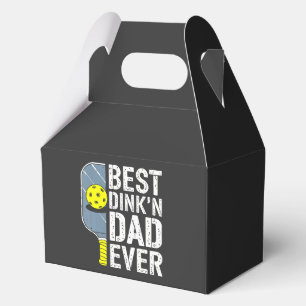 Bester Dink'N Dad Ever Pickleball Geschenkschachtel