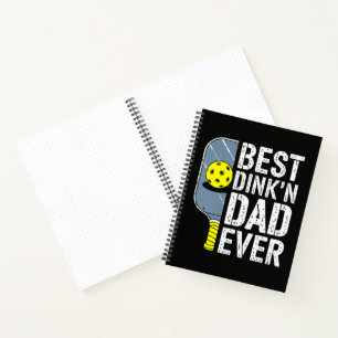Bester Dink'N Dad Ever Pickleball Notizbuch