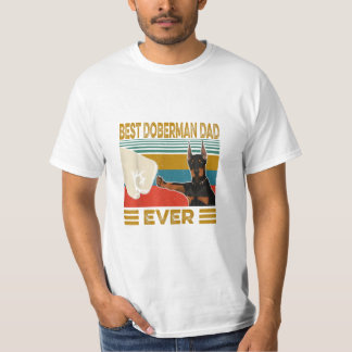Bester Doberman-Vater je T-Shirt