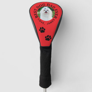 Bester DOG-VATER je Pet-Foto Golf Headcover