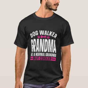 Bester Dog Walker Oma Beruflich Pet Sitter T-Shirt