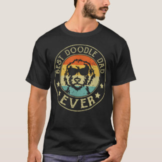 Bester Doodle-Vater Aller Zeiten Daddy Hundeliebha T-Shirt