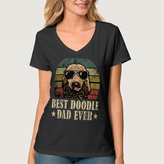 Bester Doodle-Vater je T-Shirt (Vorderseite)