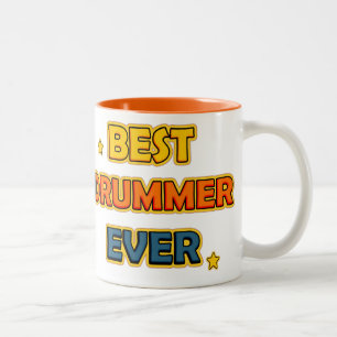 Bester Drummer je Zweifarbige Tasse