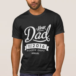 Bester dunkler neuer Dad 20XX T-Shirt