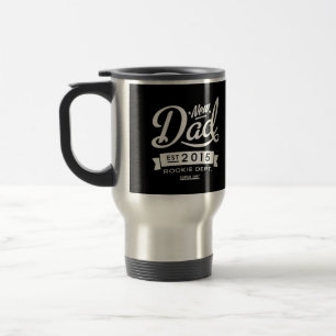 Bester dunkler neuer Papa 2015 Reisebecher