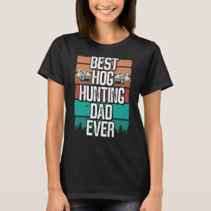 Bester Eberjagd-Vater Vintage Wildschweinjäger Vat T-Shirt