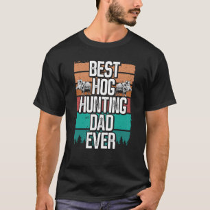 Bester Eberjagd-Vater Vintage Wildschweinjäger Vat T-Shirt