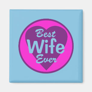 Bester Ehefrau-überhaupt Magnet