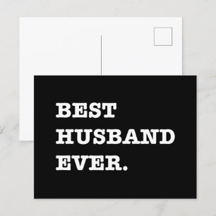 Bester Ehemann Aller Zeiten Geschenk Zum Jahrestag Postkarte