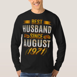 Bester Ehemann Bedeutungsvoller Hochzeitstag Elter T-Shirt