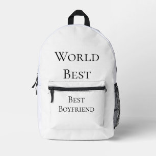 Bester Ehemann Freund der Welt Mann Valentinstag m Bedruckter Rucksack
