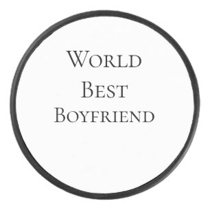 Bester Ehemann Freund der Welt Mann Valentinstag m Eishockey Puck