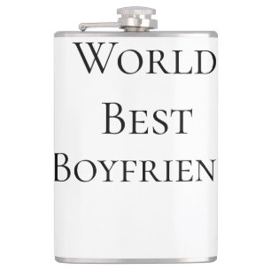 Bester Ehemann Freund der Welt Mann Valentinstag m Flachmann