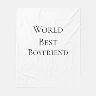 Bester Ehemann Freund der Welt Valentinstag m Fleecedecke