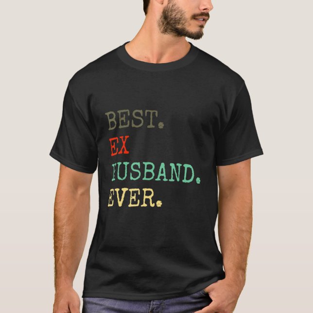 Bester Ehemann je Scheidung von Af. T-Shirt (Vorderseite)